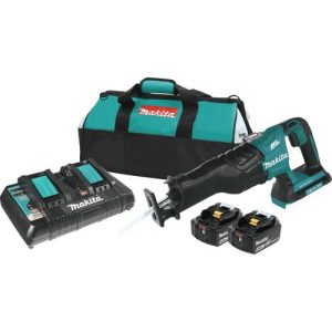 Factory Reconditioned Makita 18V X2 LXT Lithium-Ion (36V) Brushless Cordless Recipro Saw Kit (5.0Ah) - XRJ06PT-R