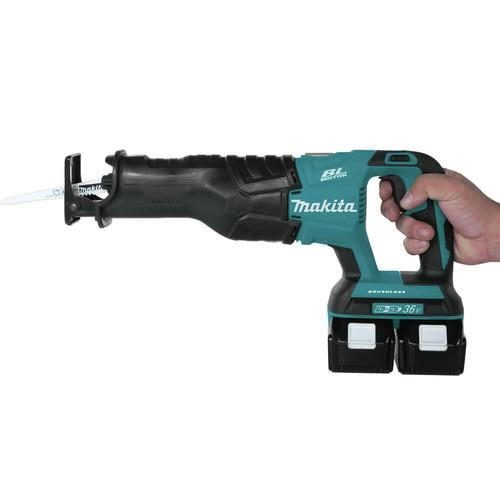 Factory Reconditioned Makita 18V X2 LXT Lithium-Ion (36V) Brushless Cordless Recipro Saw Kit (5.0Ah) - XRJ06PT-R - Image 3