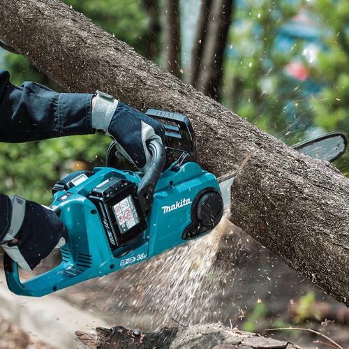 Makita 18V X2 LXT 5.0 Ah Brushless 14 in. Chainsaw Kit - XCU03PT - Image 15
