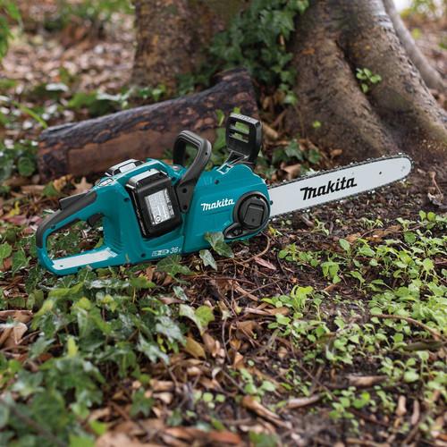 Makita 18V X2 LXT 5.0 Ah Brushless 14 in. Chainsaw Kit - XCU03PT - Image 16