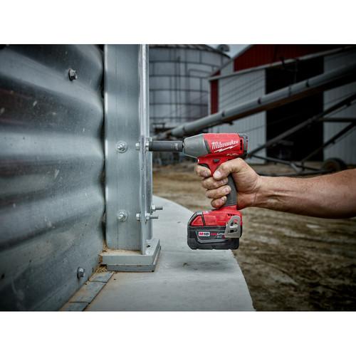 Milwaukee 2755-20 M18 FUEL Cordless Lithium-Ion 1/2 in. Compact Impact Wrench with Pin Detent (Tool Only) - Image 6