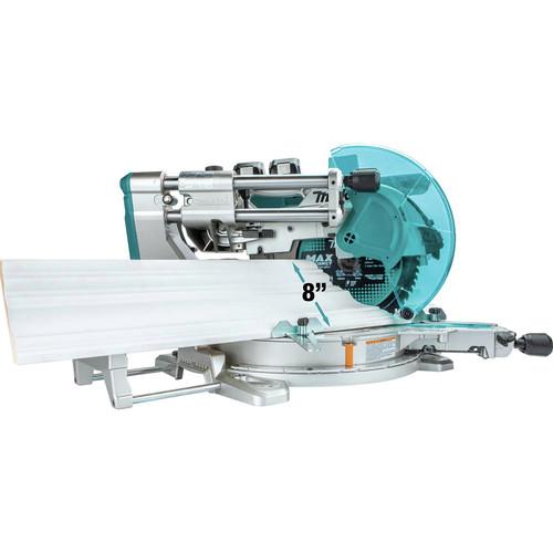 Makita 18V X2 LXT Lithium-Ion (36V) Brushless Cordless 12 in. Dual-Bevel Sliding Compound Miter Saw Kit with AWS and Laser (5 Ah) - XSL08PT - Image 5