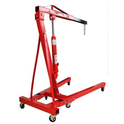 New Listing 1-Piece Movable 2T/4400Lbs Professional Metal Folding Hydraulic Crane - Image 4