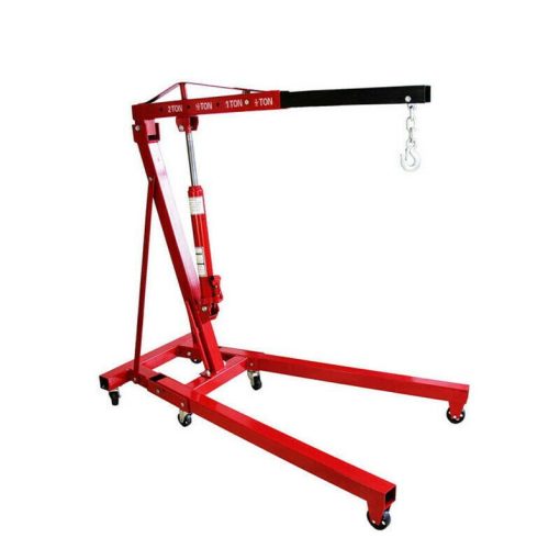 New Listing 1-Piece Movable 2T/4400Lbs Professional Metal Folding Hydraulic Crane - Image 6