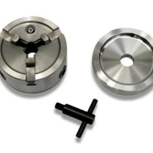 Brake Lathe Quick Chuck Adapter Set – Inc Backing Plate and Key – Hubless Rotors