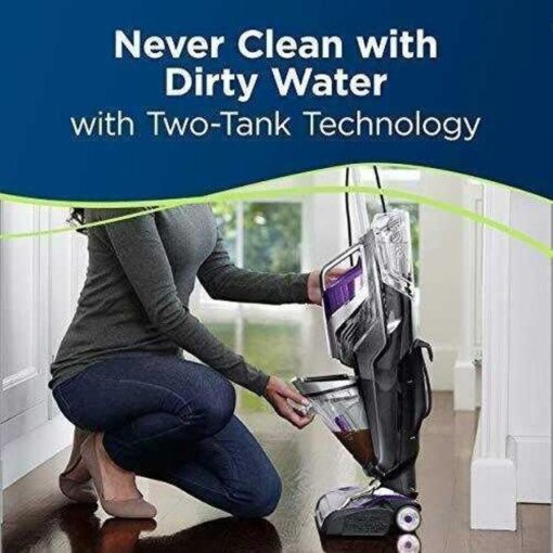 Crosswave Pet Pro All in One Wet Dry Vacuum Cleaner and Mop for Hard Floors and Area Rugs, 2306A - Image 4