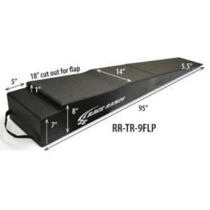 Race Ramps RR-TR-9-FLP Trailer Ramp 54.75 in Long 8 in Lift Height (Set of 2)