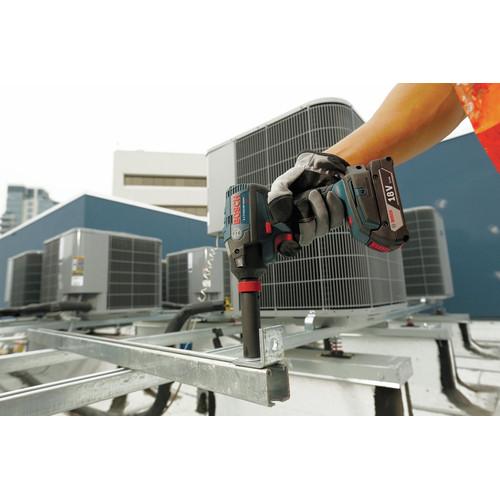 Factory Reconditioned Bosch 18V Cordless Lithium-Ion Socket Ready Impact Driver & Drill Driver Kit - CLPK251-181-RT - Image 4