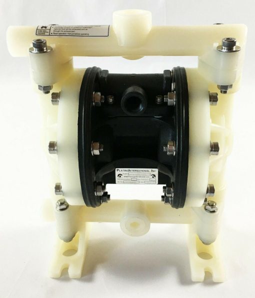 Double Diaphragm Air Pump PII.50 Chemical Industrial Polypropylene 1/2" or 3/4" - Image 2