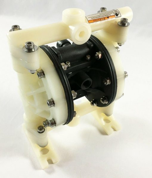 Double Diaphragm Air Pump PII.50 Chemical Industrial Polypropylene 1/2" or 3/4" - Image 4