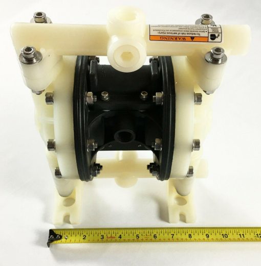 Double Diaphragm Air Pump PII.50 Chemical Industrial Polypropylene 1/2" or 3/4" - Image 6