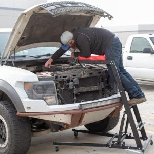 Foldable Topside Creeper Top Easy Engine Access 4 auto body shop or home garage