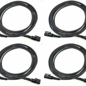 (4) Hunter Alignment System Sensor Cable 20’ Black, Fully Shielded, USA MADE