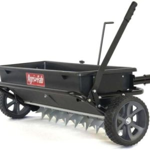 45-0543 100 lb. Tow Spiker/Seeder/Spreader, Black