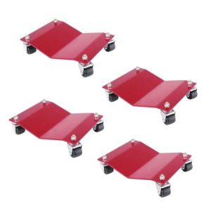 Auto Dolly M998002 Heavy Duty Wheel Dollies, Set/4