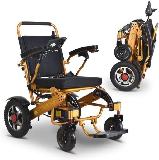 2020 New Folding Ultra Lightweight Electric Power Wheelchair, Silla de Ruedas Electrica, FDA Approved and Air Travel Allowed, Heavy Duty, Mobility Motorized, Portable Power (17.5" Seat Width) - Image 10