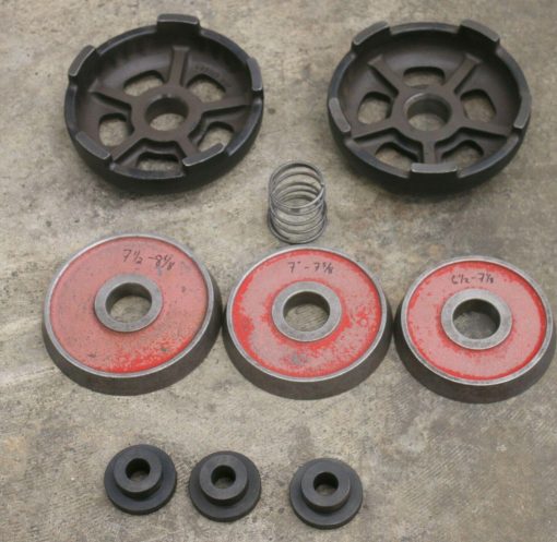 9-Piece Medium and Heavy Duty Truck Adapter Set Brake Lathe Large Bore Kit Ammco