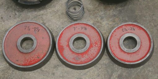 9-Piece Medium and Heavy Duty Truck Adapter Set Brake Lathe Large Bore Kit Ammco - Image 3