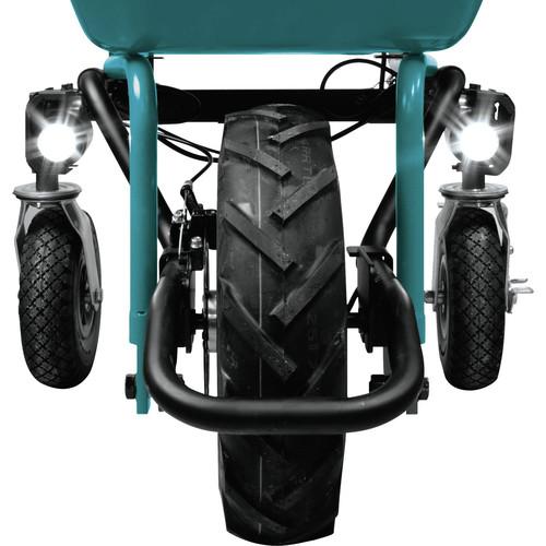 Makita 18V X2 LXT Brushless Cordless Power-Assisted Wheelbarrow (Tool Only) - XUC01X1 - Image 3