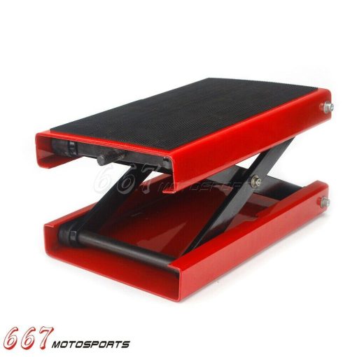 New Motorcycles ATV Jack Lift 1100Lbs Bike Stand Garage Repair Red Hot Sale 2021 - Image 5