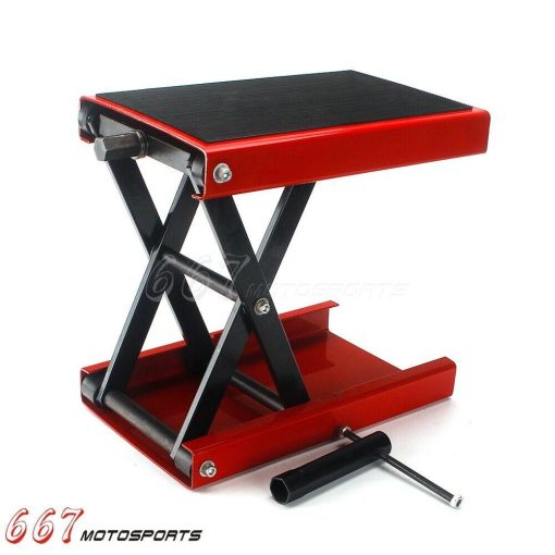 New Motorcycles ATV Jack Lift 1100Lbs Bike Stand Garage Repair Red Hot Sale 2021 - Image 7