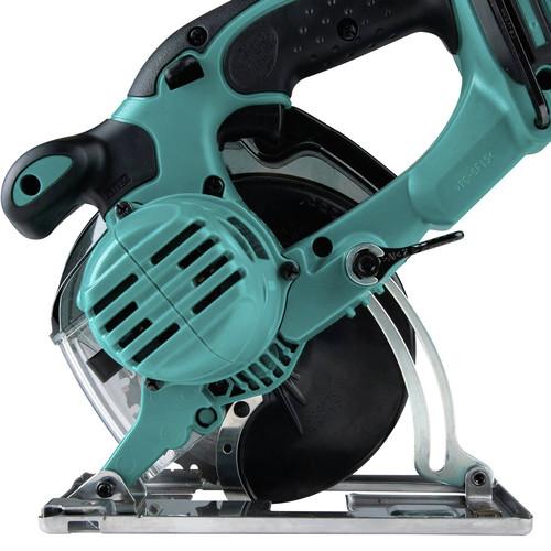 Makita 18V LXT Cordless Lithium-Ion 5-3/8 in. Metal Cutting Saw with Electric Brake and Chip Collector (Tool Only) - XSC03Z - Image 3