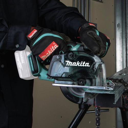 Makita 18V LXT Cordless Lithium-Ion 5-3/8 in. Metal Cutting Saw with Electric Brake and Chip Collector (Tool Only) - XSC03Z - Image 8
