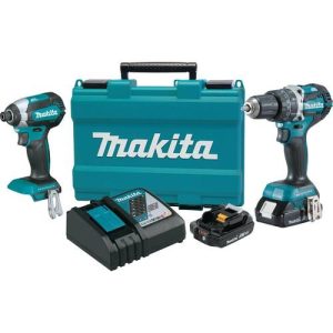 Factory Reconditioned Makita 18V Compact BL LXT Cordless Lithium-Ion 2-Piece Combo Kit (2.0 Ah) - XT269R-R
