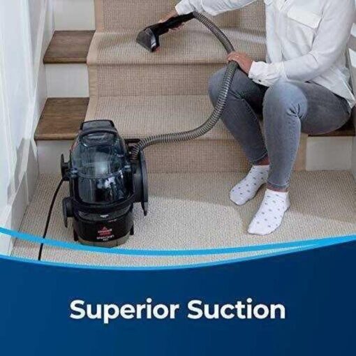 3624 Spot Clean Professional Portable Carpet Cleaner – Corded , Black - Image 6