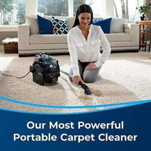 3624 Spot Clean Professional Portable Carpet Cleaner – Corded , Black - Image 7
