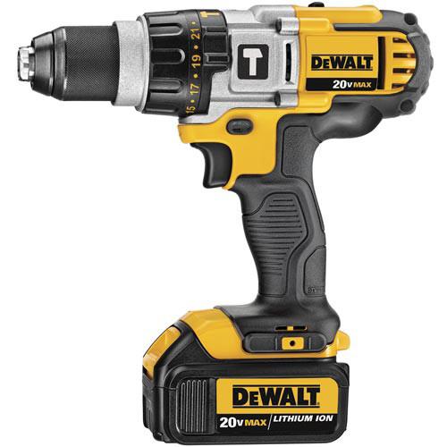 DEWALT 20V MAX Lithium-Ion Premium 3-Speed 1/2 in. Cordless Hammer Drill Kit (4 Ah) - DCD985M2 - Image 2