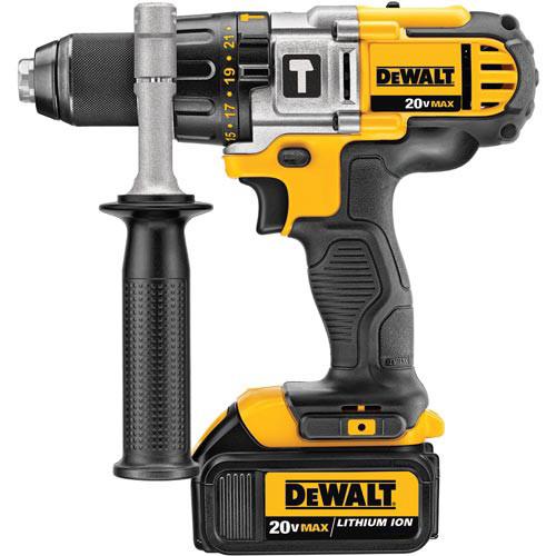 DEWALT 20V MAX Lithium-Ion Premium 3-Speed 1/2 in. Cordless Hammer Drill Kit (4 Ah) - DCD985M2 - Image 4