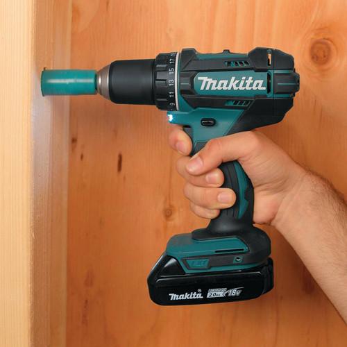 Makita LXT 18V 2.0 Ah Lithium-Ion Compact Impact Driver and 1/2 in. Drill Driver Combo Kit - CT225R - Image 14