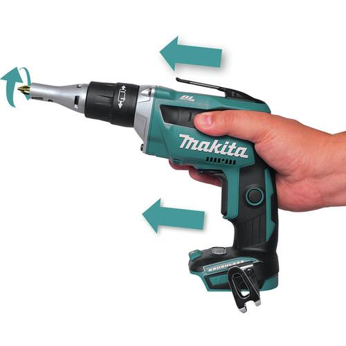 Makita 18V LXT 5 Ah Lithium-Ion Screwdriver – Cut-Out Tool Combo Kit with Collated Autofeed Screwdriver Magazine - XT255TX2 - Image 7