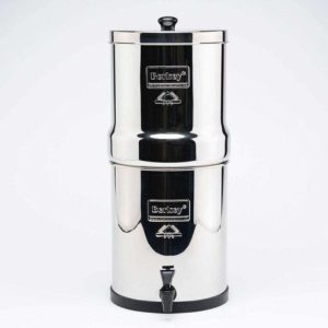 Big Berkey BK4X2 Countertop Water Filter System with 2 Black Berkey Elements and 2 Fluoride Filters