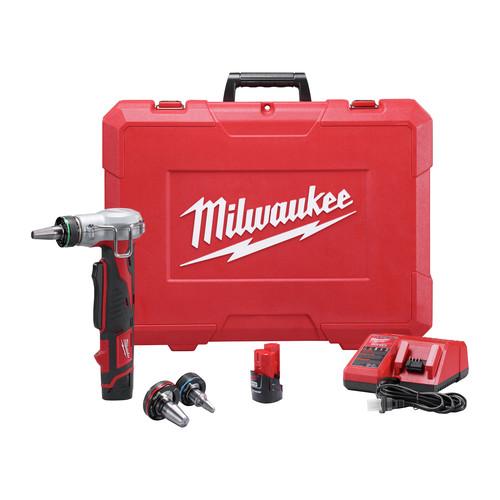 Milwaukee 2432-22 M12 12V Cordless Lithium-Ion ProPEX Expansion Tool Kit