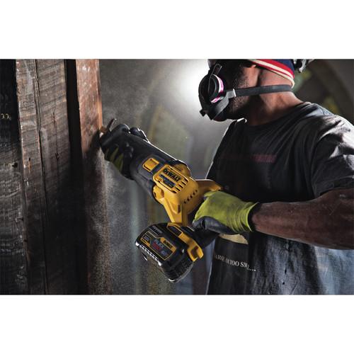 Factory Reconditioned DEWALT 60V MAX Cordless Lithium-Ion Reciprocating Saw Kit with FlexVolt Battery - DCS388T1R - Image 6