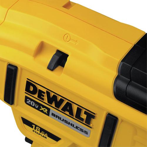 DEWALT 20V MAX XR 18 Gauge Narrow Crown Stapler (Tool Only) - DCN681B - Image 2