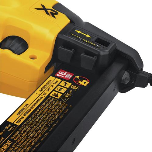 DEWALT 20V MAX XR 18 Gauge Narrow Crown Stapler (Tool Only) - DCN681B - Image 5