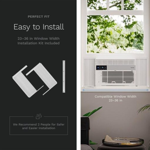 6,000 BTU Wi-Fi Window Air Conditioner - Image 7