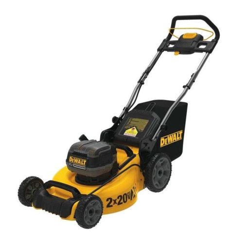 DEWALT 20 in. 20V MAX Cordless Lithium-Ion Walk Behind Push Lawn Mower with (2) 9.0Ah Batteries and (2) Chargers Included
