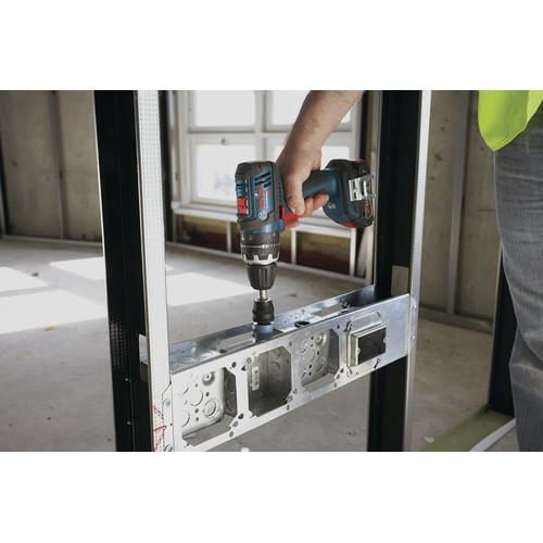 Factory Reconditioned Bosch 18V Lithium-Ion 1/2 in. Cordless Hammer Drill Driver Kit (4 Ah) - HDS181A-01-RT - Image 4