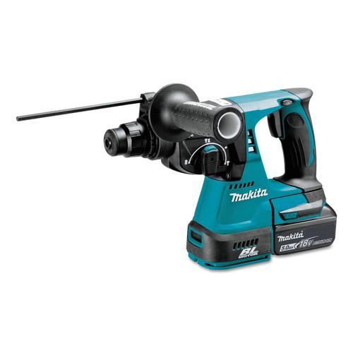 Makita 18V LXT Lithium-Ion Brushless 1 in. Cordless Rotary Hammer Kit (5 Ah) - XRH01T - Image 2