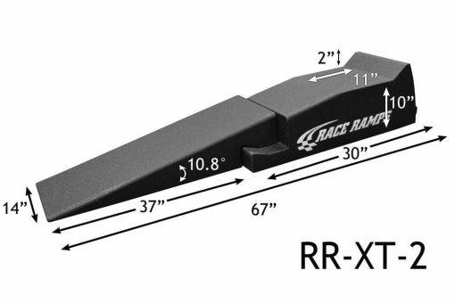 Race Ramps RR-XT-2 67" 2-Piece Lightweight Service Ramps Stands Corvette Camaro - Image 2