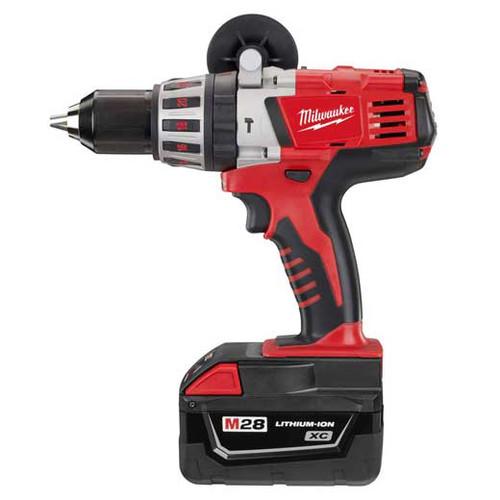 Milwaukee 0726-22 M28 Lithium-Ion 1/2 in. Cordless Hammer Drill Kit (3 Ah) - Image 2