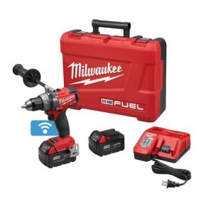 Milwaukee 2705-22 M18 FUEL Lithium-Ion 1/2 in. Cordless Drill Driver Kit with ONE-KEY (5 Ah)