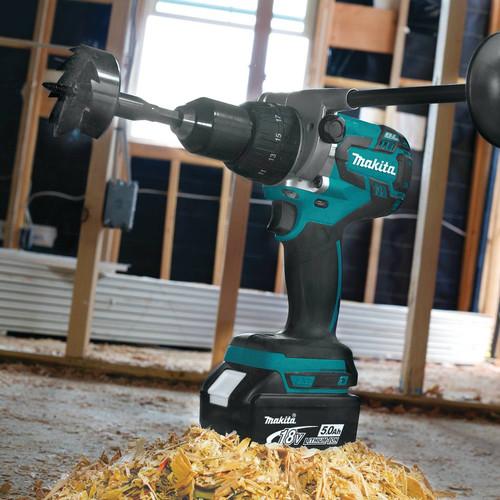 Makita 18V LXT 5.0 Ah Lithium-Ion Brushless Cordless 4-Piece Combo Kit - XT451T - Image 11