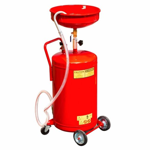 A++ 20 Gallon Waste Oil Drain Tank Air 3198 Operated Drainer Oil change - Image 2