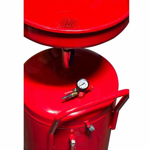 A++ 20 Gallon Waste Oil Drain Tank Air 3198 Operated Drainer Oil change - Image 4