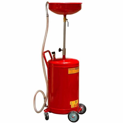 A++ 20 Gallon Waste Oil Drain Tank Air 3198 Operated Drainer Oil change - Image 6